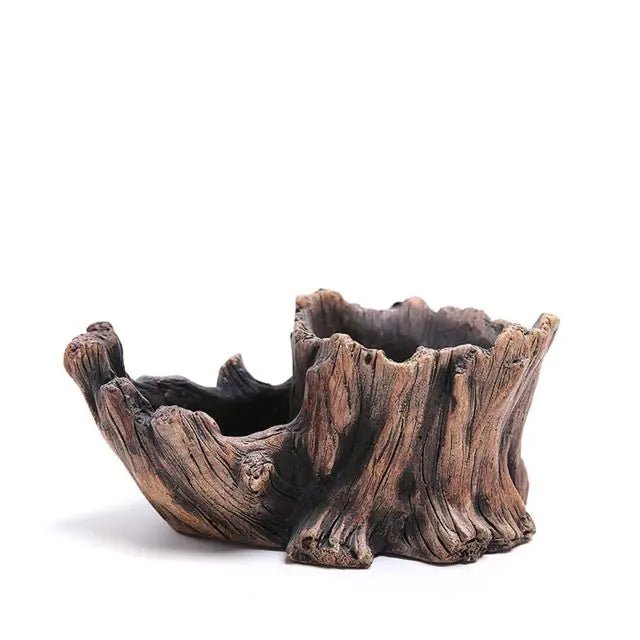 Tree - Shaped Resin Succulent Planter: Perfect for Any Space! - Thrifty Delights
