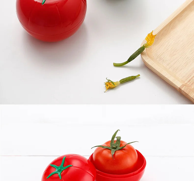 1pc Creative Kitchen Refrigerator Vegetable Fruits Crisper Containers Onion Avocado Tomatoes Lemon Fresh Storage Box