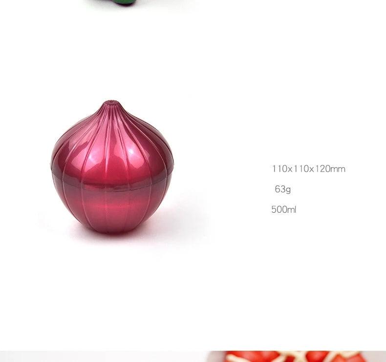 1pc Creative Kitchen Refrigerator Vegetable Fruits Crisper Containers Onion Avocado Tomatoes Lemon Fresh Storage Box