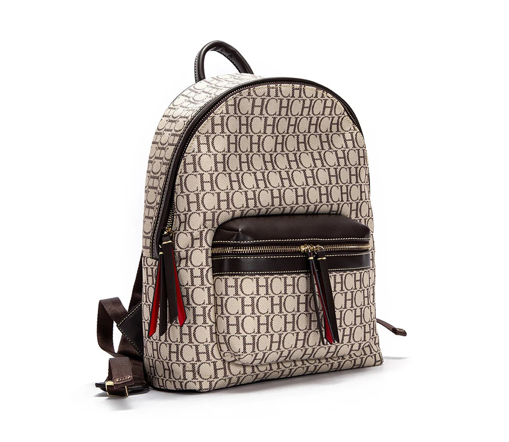 CH Shoulder Bag Luxury Brand Large Capacity Commuter Travel Backpack 2024 New Luxury Brand Designer Unisex Student Tote Storage
