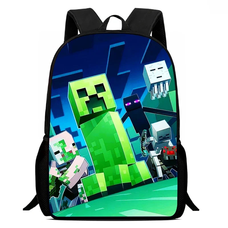 Mochila School Backpack,Cartoon Mini-Craft School Bags for Girls Boys,Durable &Light Weight Kids Backpack for Kindergarteen