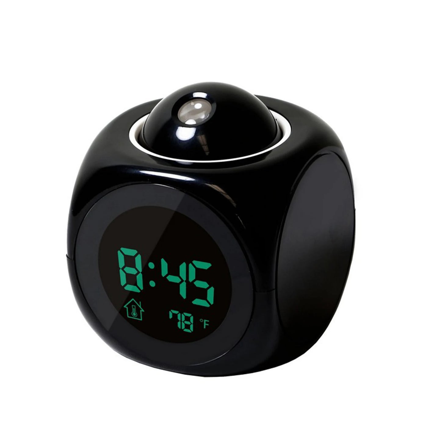 Creative LED Digital Projection Alarm Clock – Time, Temp & Snooze Function for Bedside & Home