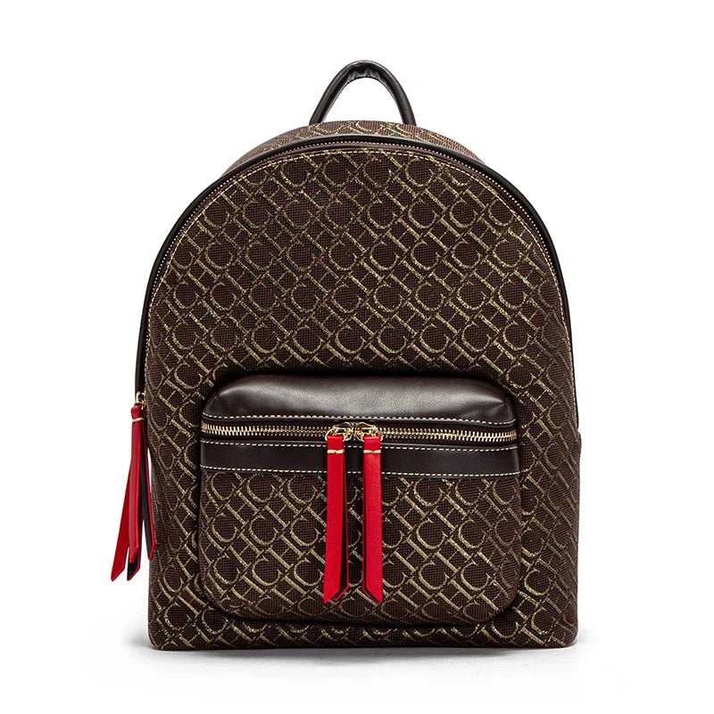 CH Shoulder Bag Luxury Brand Large Capacity Commuter Travel Backpack 2024 New Luxury Brand Designer Unisex Student Tote Storage