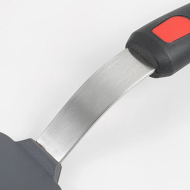 Silicone Spatula for Non Stick Pots High-temperature Resistant Household Stir Fry Spatula Spring Steel Kitchen Utensils