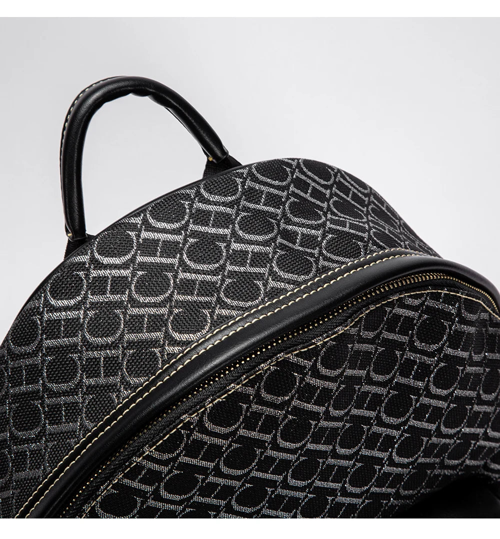 CH Shoulder Bag Luxury Brand Large Capacity Commuter Travel Backpack 2024 New Luxury Brand Designer Unisex Student Tote Storage