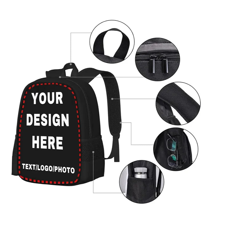 Mochila School Backpack,Cartoon Mini-Craft School Bags for Girls Boys,Durable &Light Weight Kids Backpack for Kindergarteen