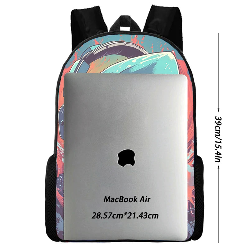 Mochila School Backpack,Cartoon Mini-Craft School Bags for Girls Boys,Durable &Light Weight Kids Backpack for Kindergarteen