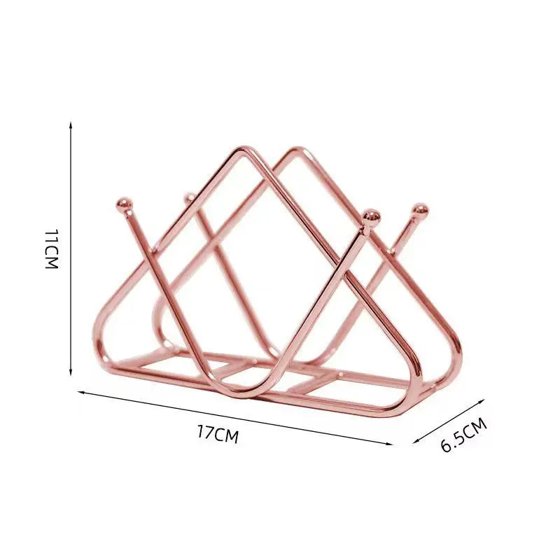 Napkin Holder For Table Modern Metal Black Napkin Holders For Kitchen Dining Tables Countertops Paper Cocktail Napkins Holder
