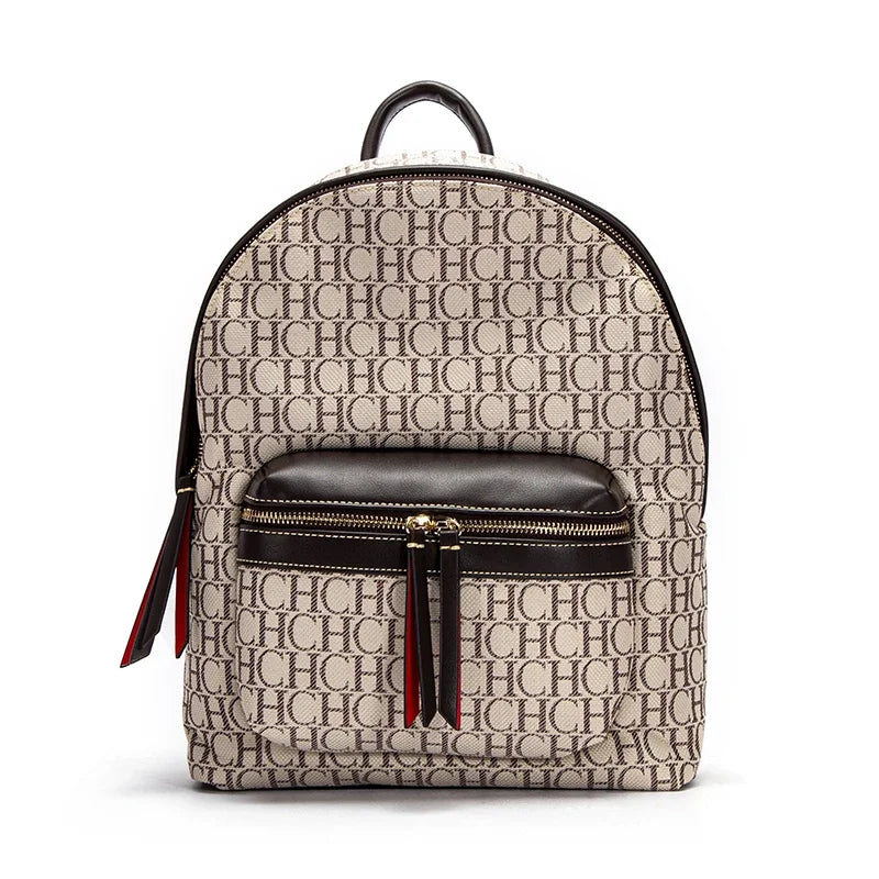 CH Shoulder Bag Luxury Brand Large Capacity Commuter Travel Backpack 2024 New Luxury Brand Designer Unisex Student Tote Storage