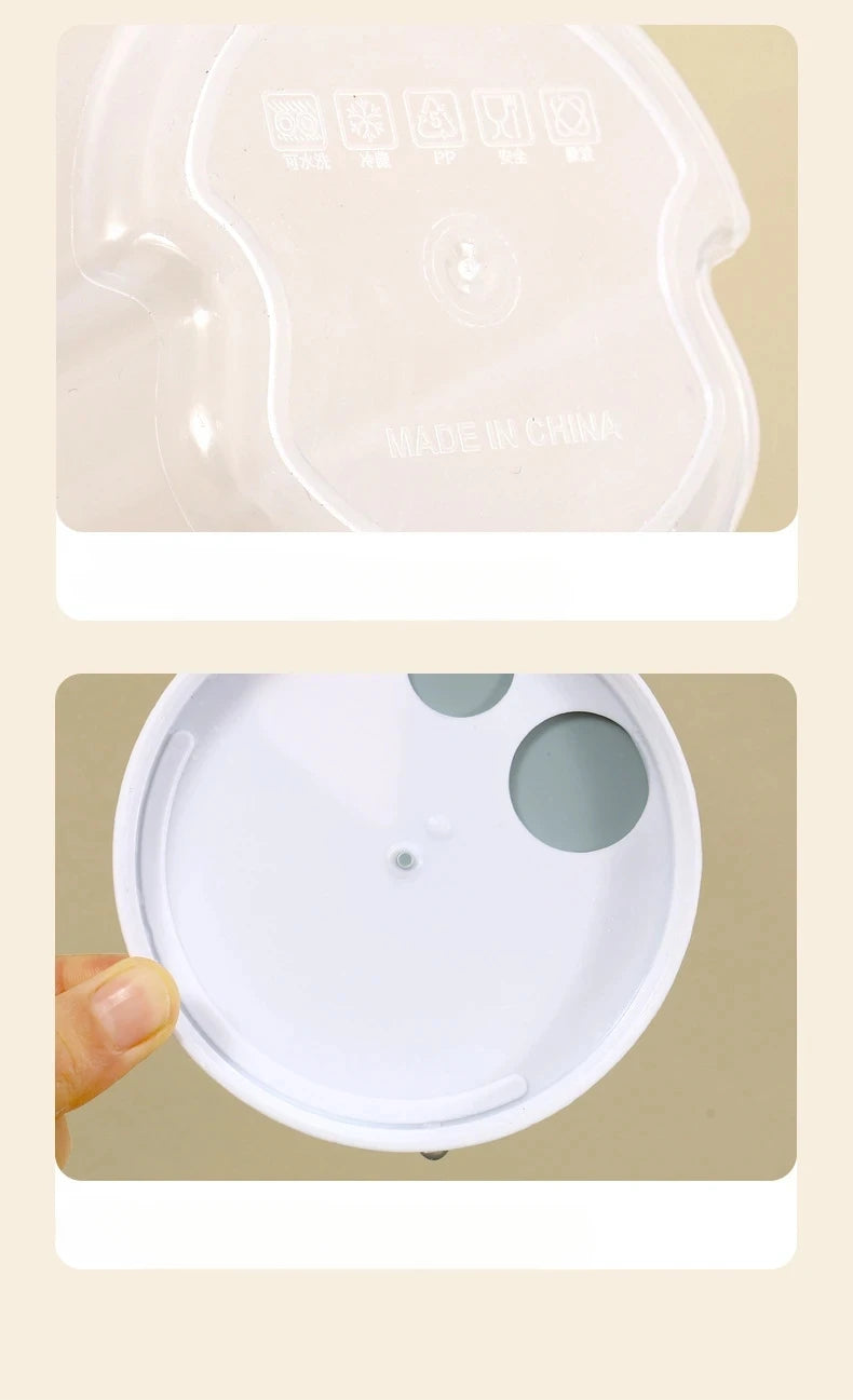 Noodle Jar Food Storage Containers Grain Locking Lid Flour Visualization Cylindrical Cover Kitchen Can Refrigerator Organizer