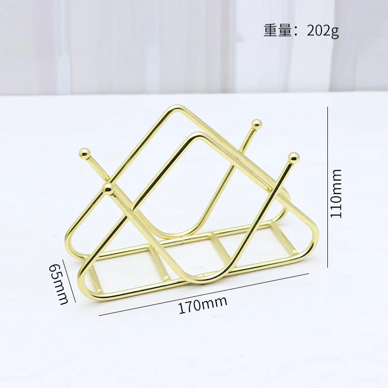 Napkin Holder For Table Modern Metal Black Napkin Holders For Kitchen Dining Tables Countertops Paper Cocktail Napkins Holder