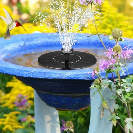 Solar Fountain Pump 2024 Garden Water Fountain Pool Pond Decoration Solar Panel Powered Fountain Water For Garden Decoration - Thrifty Delights