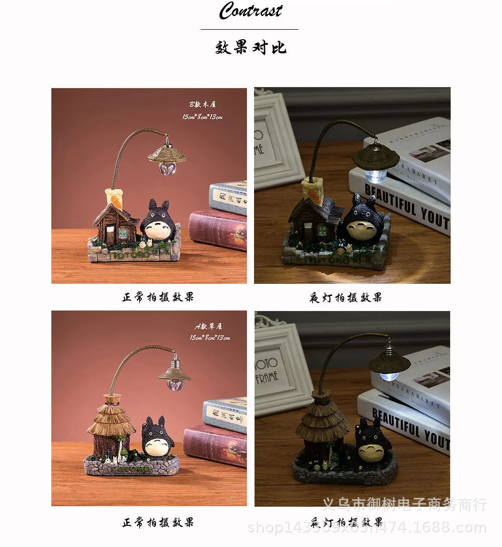 Creative Gift Anime Japanese Grocery Funny Lighting Night Light Resin Crafts Home Decoration Cross-Border Decoration