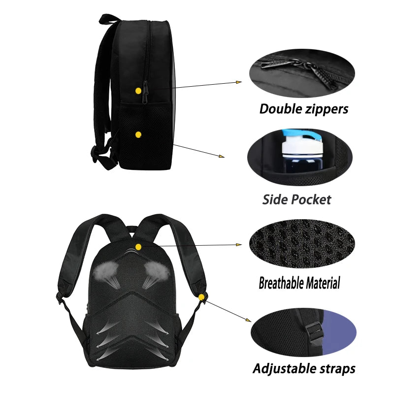 Mochila School Backpack,Cartoon Mini-Craft School Bags for Girls Boys,Durable &Light Weight Kids Backpack for Kindergarteen