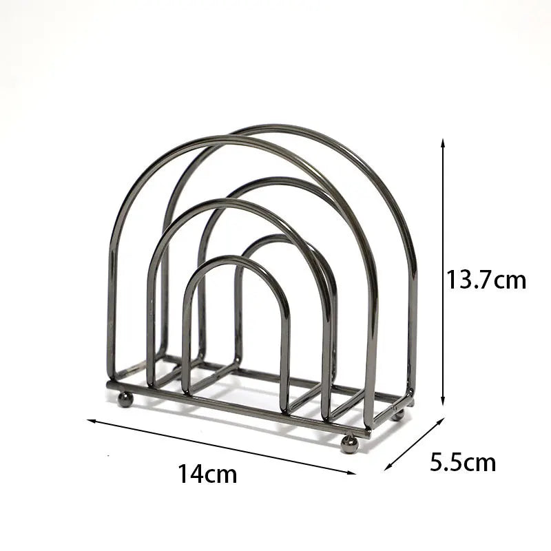 Napkin Holder For Table Modern Metal Black Napkin Holders For Kitchen Dining Tables Countertops Paper Cocktail Napkins Holder