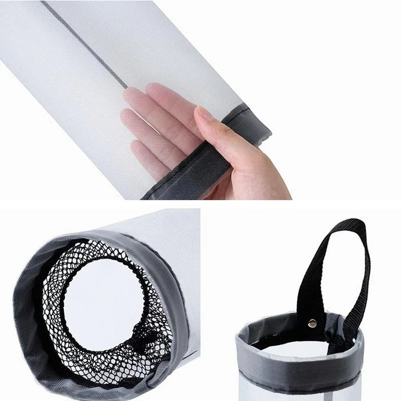 Home Grocery Bag Holder Wall Mount Plastic Bag Holder Dispenser Hanging Storage Trash Garbage Bag Kitchen Garbage Organizer - Thrifty Delights