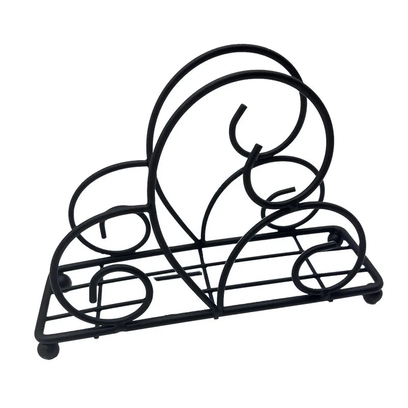 Napkin Holder For Table Modern Metal Black Napkin Holders For Kitchen Dining Tables Countertops Paper Cocktail Napkins Holder