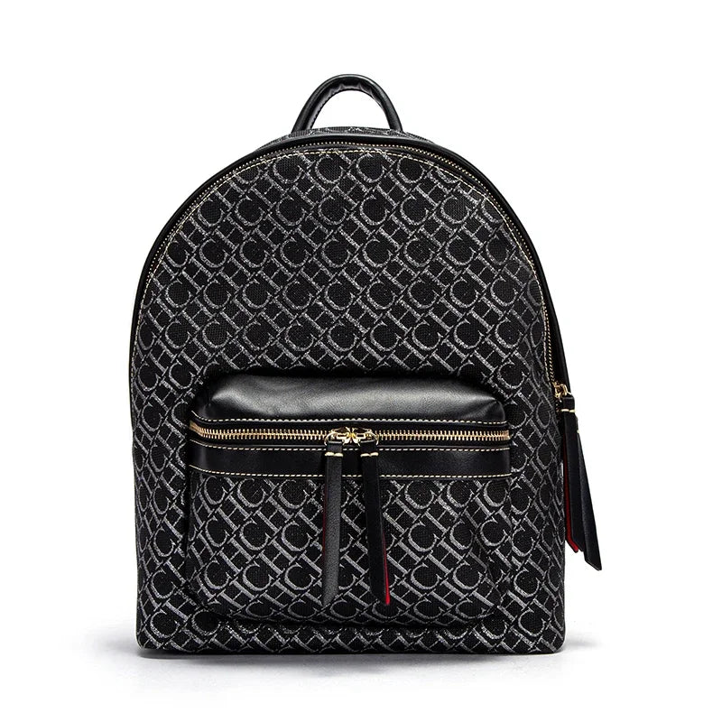 CH Shoulder Bag Luxury Brand Large Capacity Commuter Travel Backpack 2024 New Luxury Brand Designer Unisex Student Tote Storage