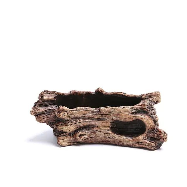 Tree - Shaped Resin Succulent Planter: Perfect for Any Space! - Thrifty Delights