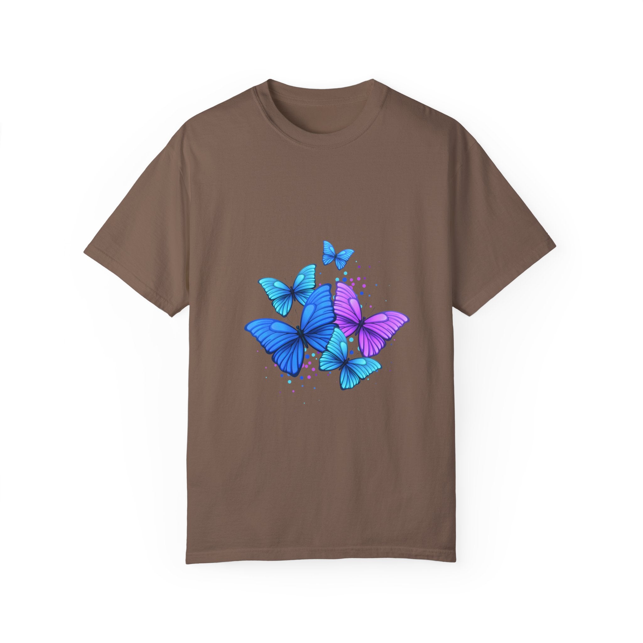BUTTERFLIES Garment-Dyed T-shirt for Women