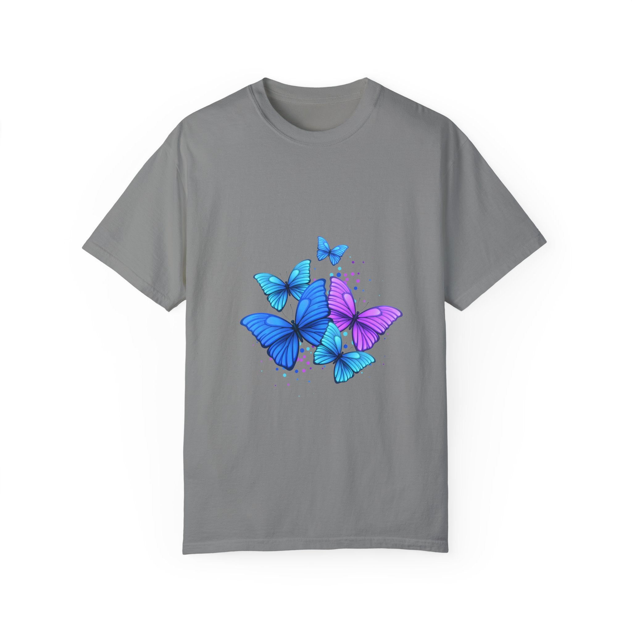 BUTTERFLIES Garment-Dyed T-shirt for Women