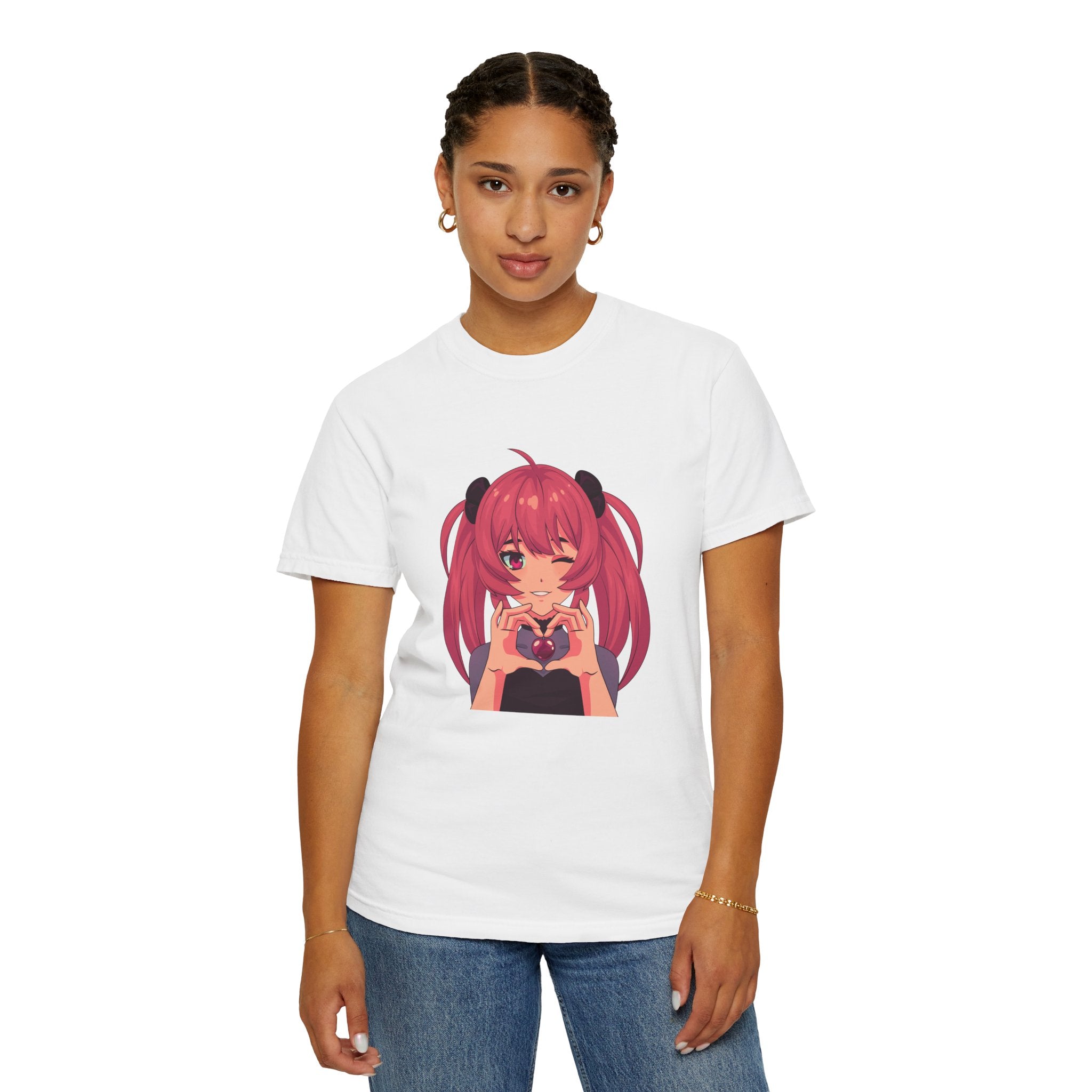 LOVE Garment-Dyed T-shirt for Women