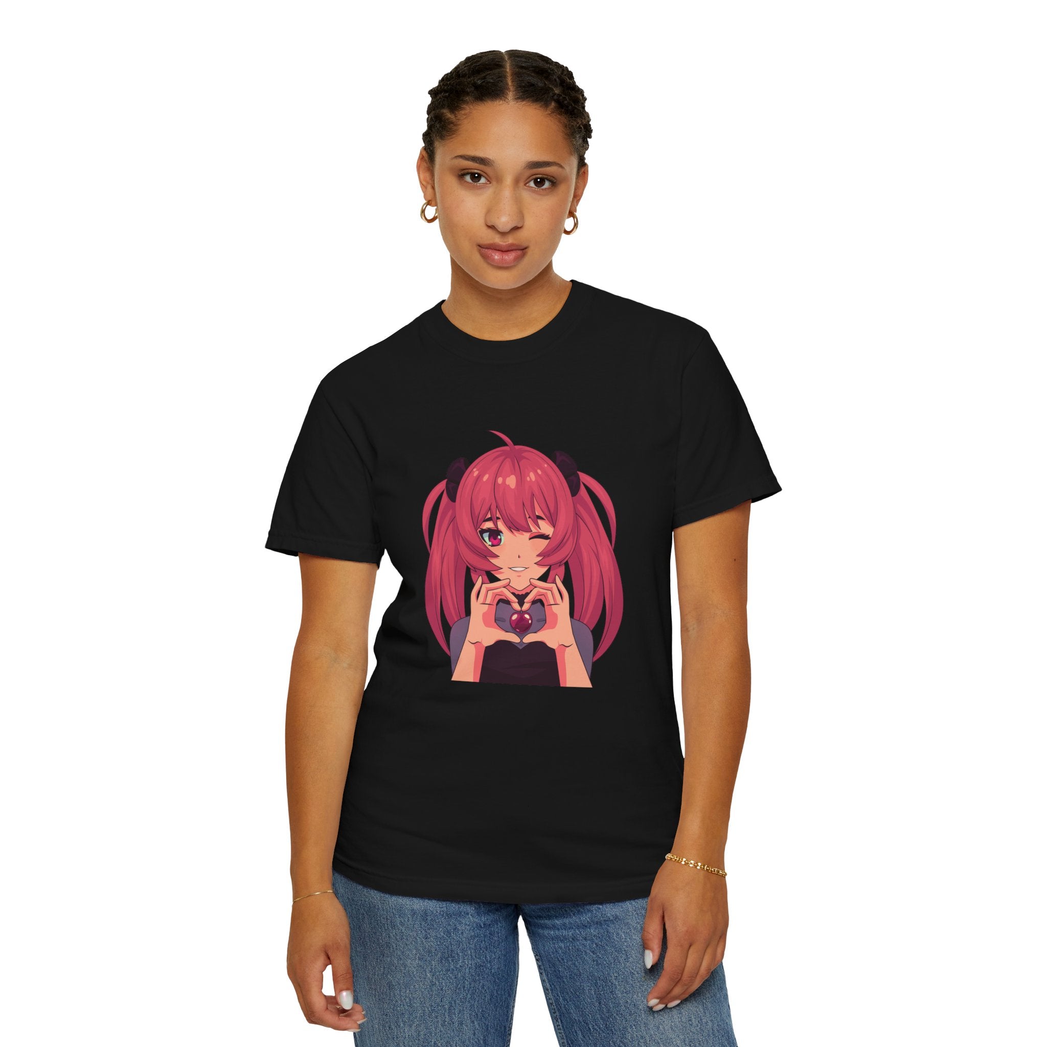 LOVE Garment-Dyed T-shirt for Women
