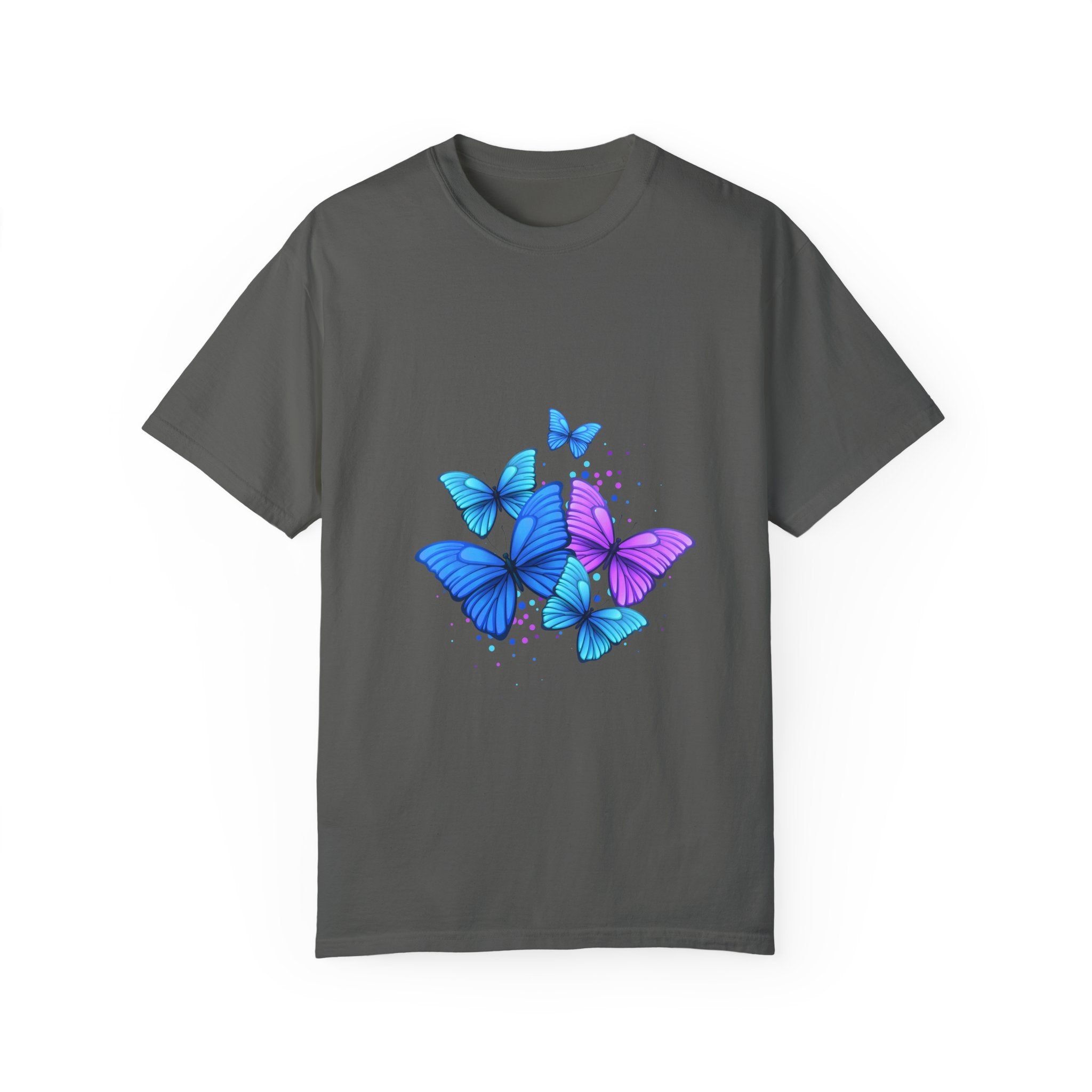 BUTTERFLIES Garment-Dyed T-shirt for Women