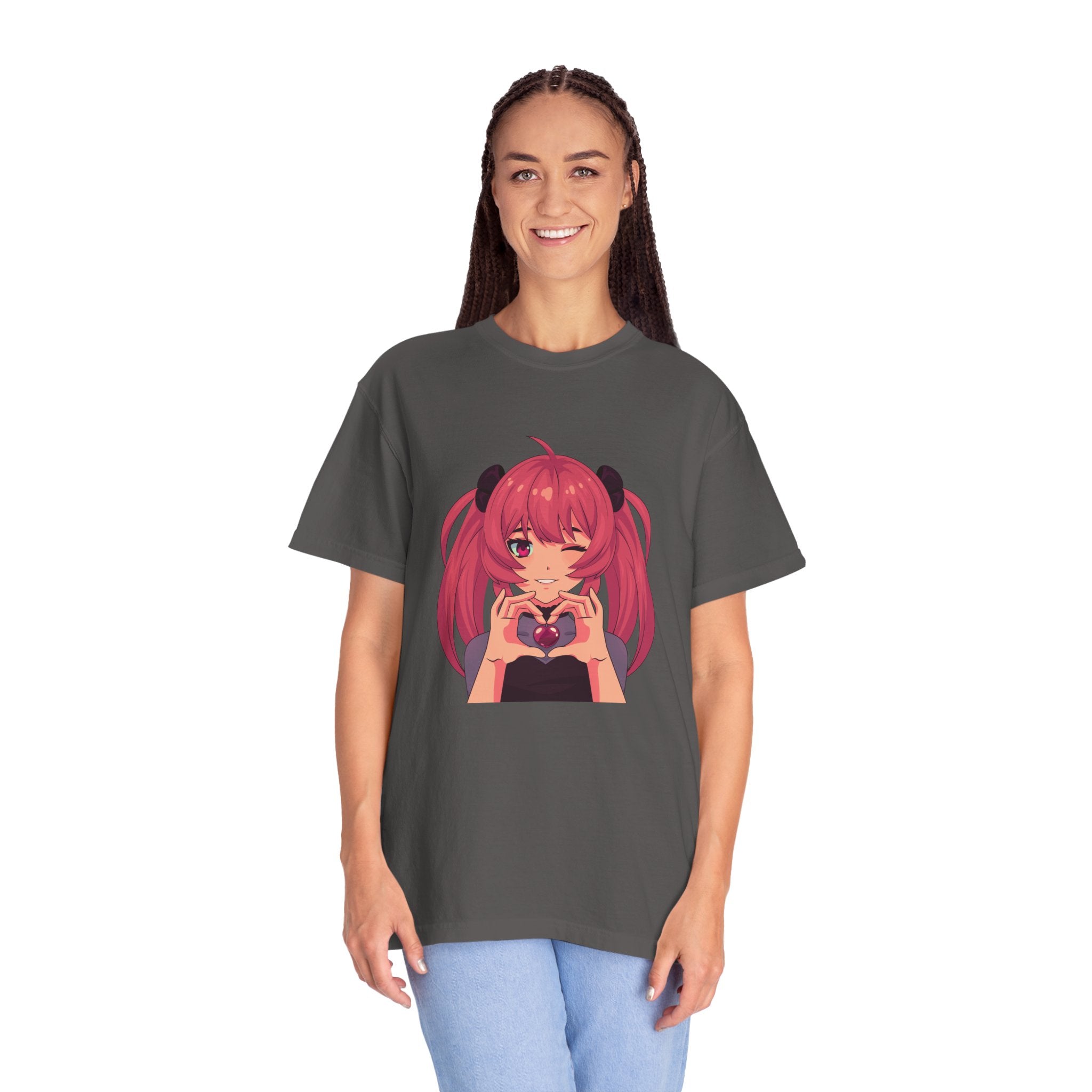 LOVE Garment-Dyed T-shirt for Women