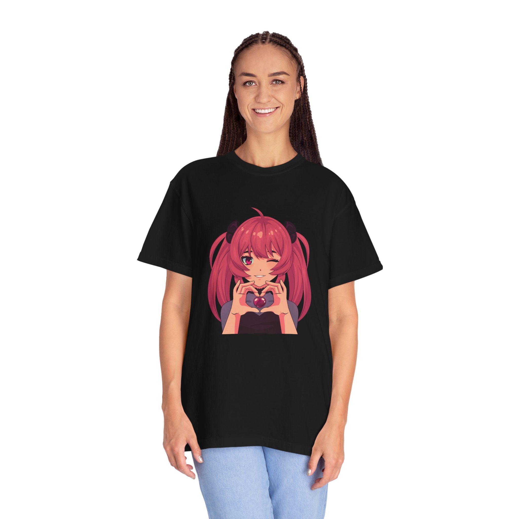 LOVE Garment-Dyed T-shirt for Women