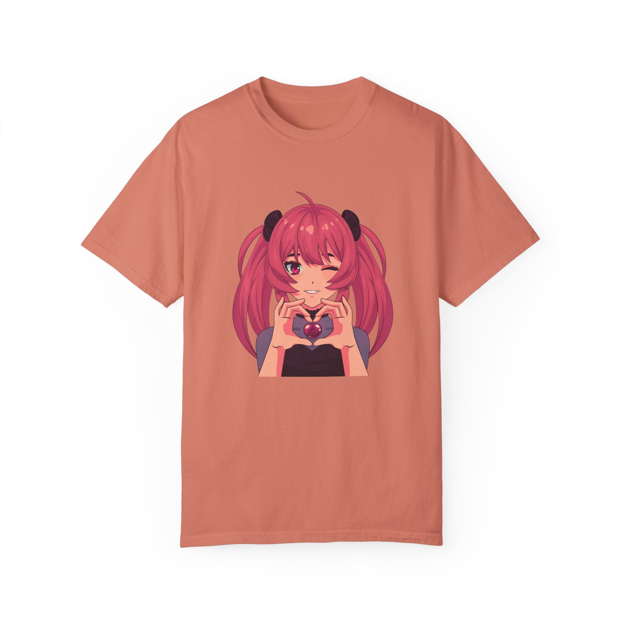 LOVE Garment-Dyed T-shirt for Women