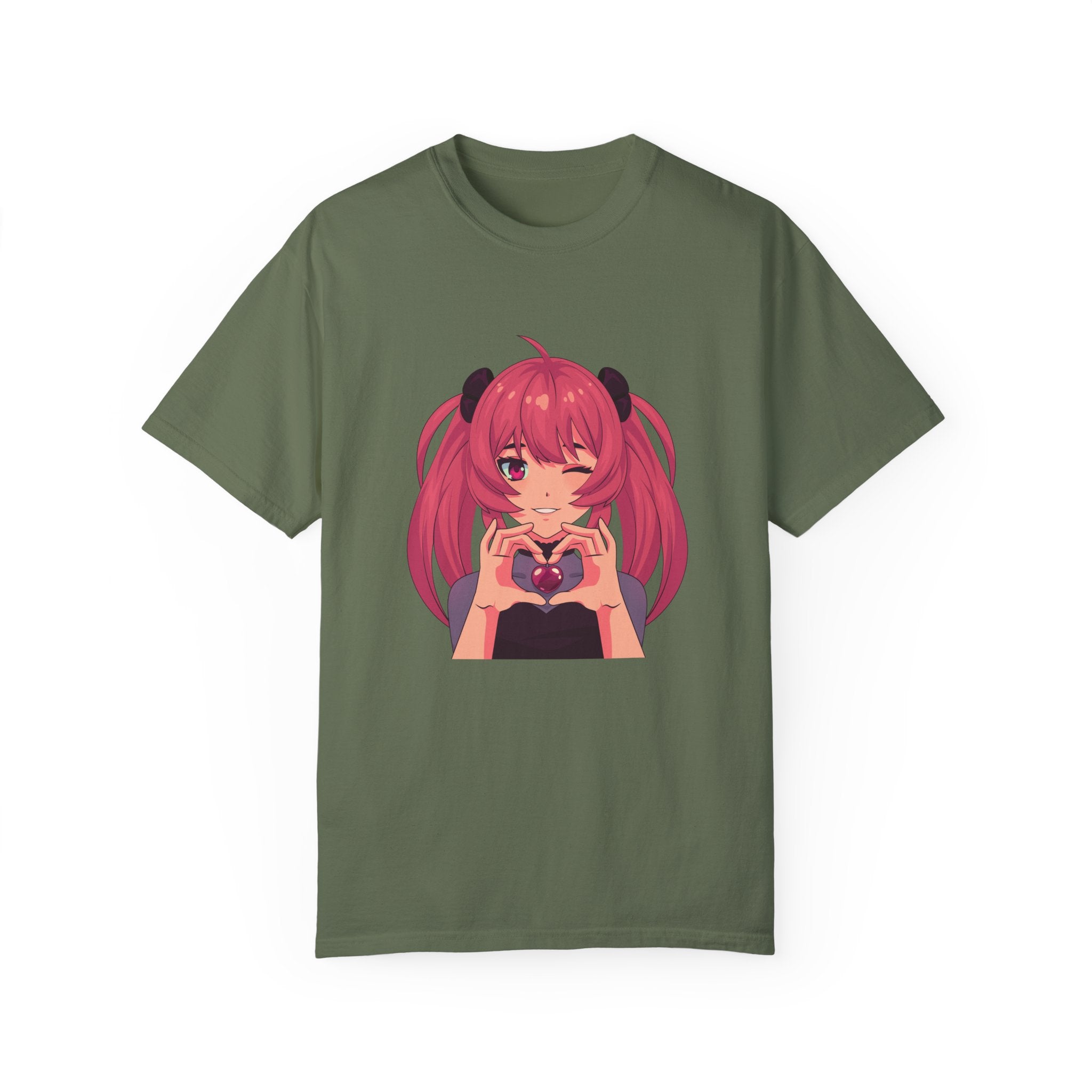 LOVE Garment-Dyed T-shirt for Women