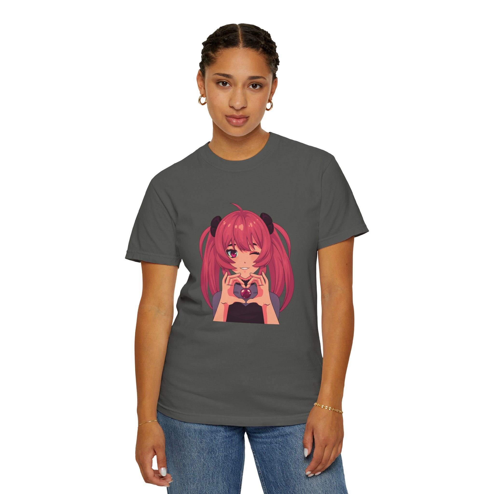 LOVE Garment-Dyed T-shirt for Women