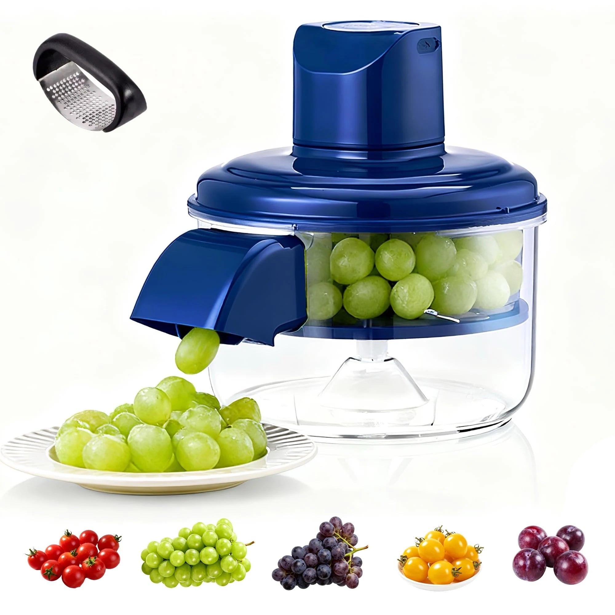 2-in-1 Electric Garlic & Fruit Peeler – Fast Kitchen Gadget Upgrade