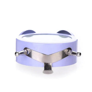 Mini Pure Color Alarm Clock, Twin Bell, Silent Alloy, Stainless, Metal, Household, Students, YH - 459873 - Thrifty Delights