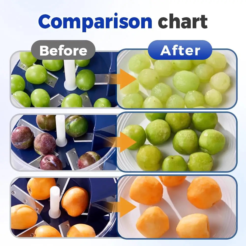 2-in-1 Electric Garlic & Fruit Peeler – Fast Kitchen Gadget Upgrade