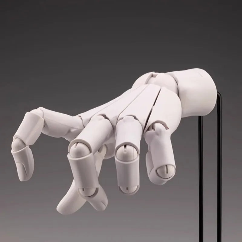 Articulated Drawing Hand Model - Adjustable Poseable Hand Mannequin