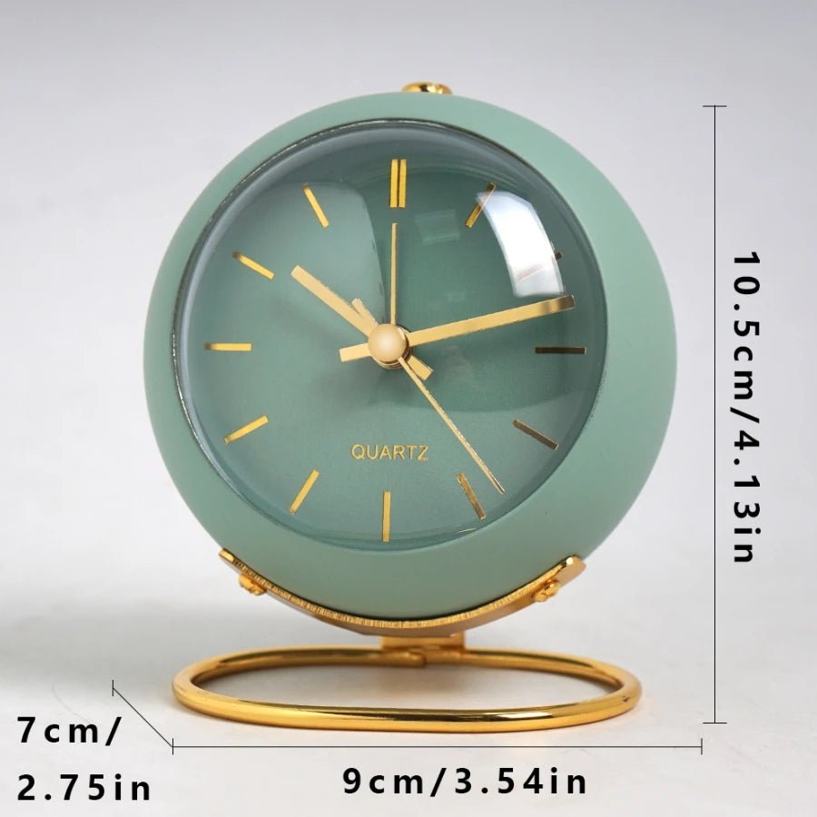 Nordic Creative Electronic Desk Clock, Minimalist Children's Alarm Clock, New Desktop Bedside Student Silent Luminous Pointer - Thrifty Delights