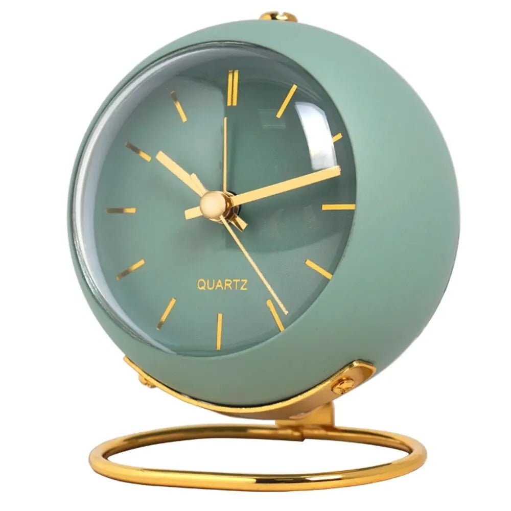 Nordic Creative Electronic Desk Clock, Minimalist Children's Alarm Clock, New Desktop Bedside Student Silent Luminous Pointer - Thrifty Delights