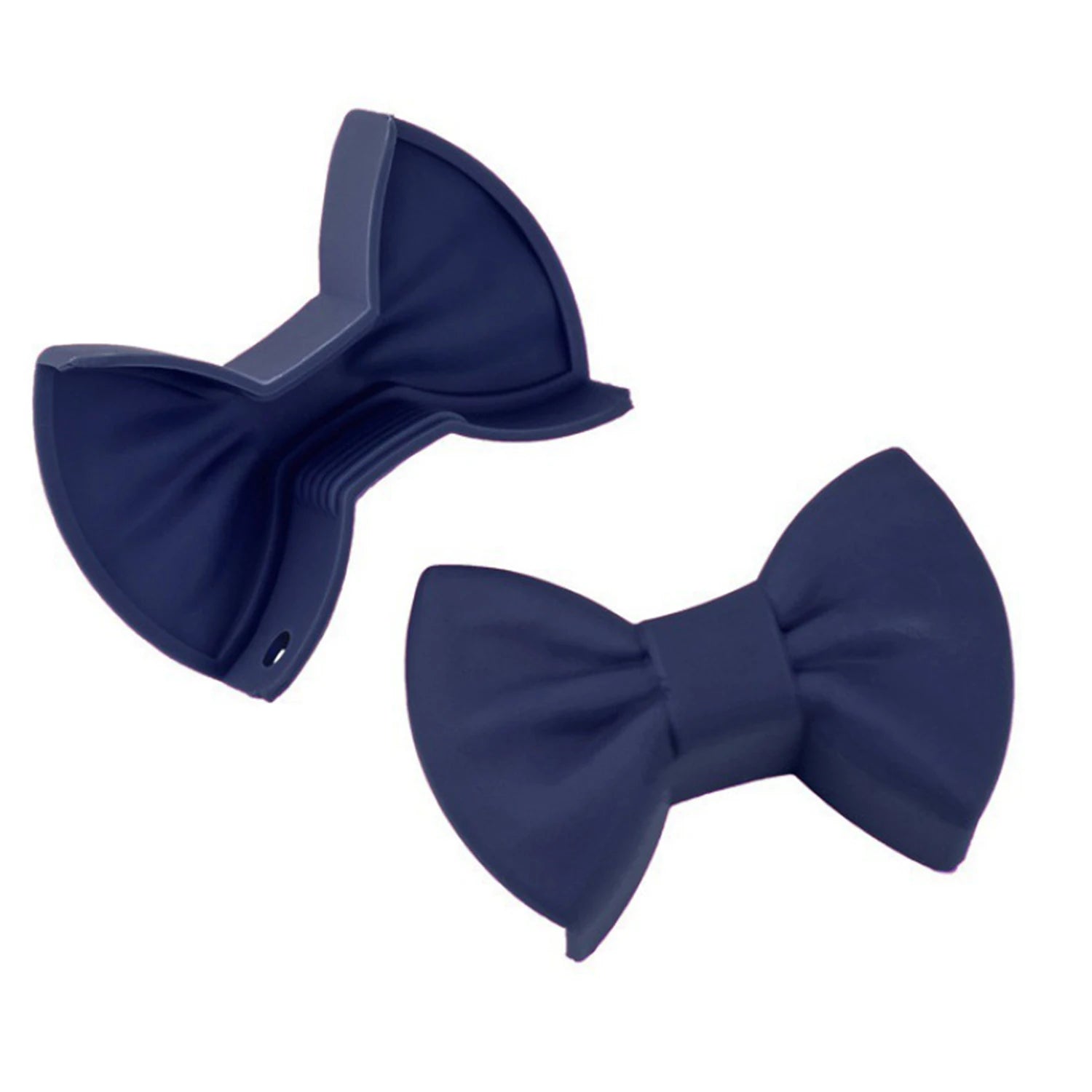 2pcs Silicone Oven Mitts Creative Bow Shape Oven Gloves Heat Resistant Holders For Cooking Mini Oven Gloves Kitchen Tool - Thrifty Delights