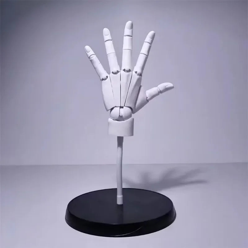 Articulated Drawing Hand Model - Adjustable Poseable Hand Mannequin