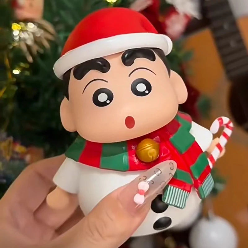 Crayon Shin-chan Christmas Desktop Figurine & Holiday Ornament