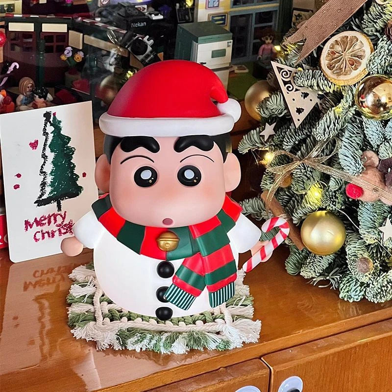Crayon Shin-chan Christmas Desktop Figurine & Holiday Ornament