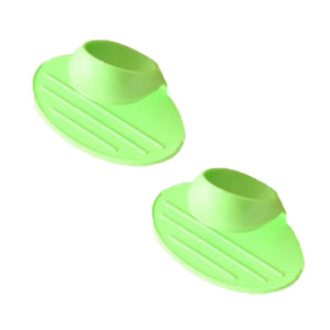 2pcs Silicone Oven Mitts Creative Bow Shape Oven Gloves Heat Resistant Holders For Cooking Mini Oven Gloves Kitchen Tool - Thrifty Delights