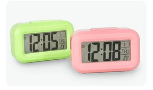 LED Digital Alarm Clock Electronic Digital Alarm Screen Desktop Table Clocks for Home Office Backlight Snooze Calendar Clock - Thrifty Delights
