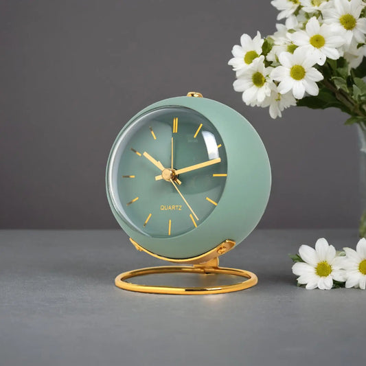 Nordic Creative Electronic Desk Clock, Minimalist Children's Alarm Clock, New Desktop Bedside Student Silent Luminous Pointer - Thrifty Delights