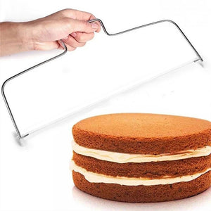 Adjustable Height Line Cake Cut Slicer Adjustable Stainless Steel Device Cake Decorating Mold DIY Bakeware Kitchen Cooking Tool - Thrifty Delights