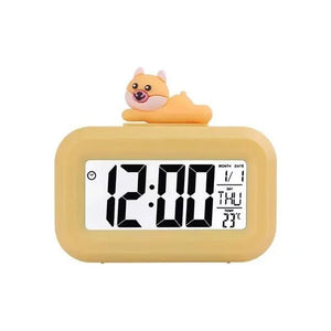 LED Digital Alarm Clock Electronic Digital Alarm Screen Desktop Table Clocks for Home Office Backlight Snooze Calendar Clock - Thrifty Delights