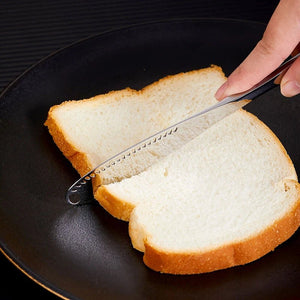 2024 New 3 in 1 Stainless Steel Butter Knife Cheese Dessert Jam Spreaders Cream Scraper Bread Splitter Butter Spreader - Thrifty Delights