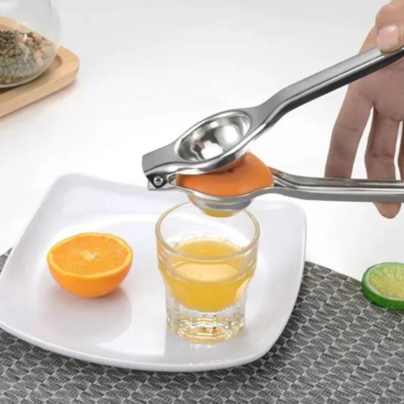 2024 Manual Juice Squeezer Aluminum Alloy Hand Pressure Juicer Pomegranate Orange Lemon Sugar Cane Juice Bar Kitchen Fruit Tool - Thrifty Delights